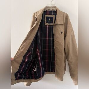 U.S Polo Assn beige jacket XL